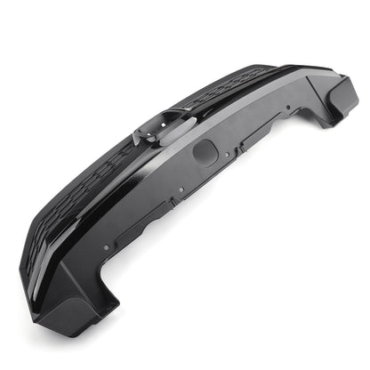 SI Style Front Conversion Bumper Grille For 2012 Honda Civic Sedan 4Doors Black Generic