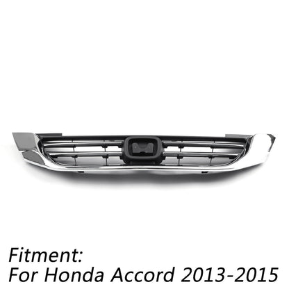Honda 2013-2015 Accord Front Bumper Radiator Upper Grille With Logo