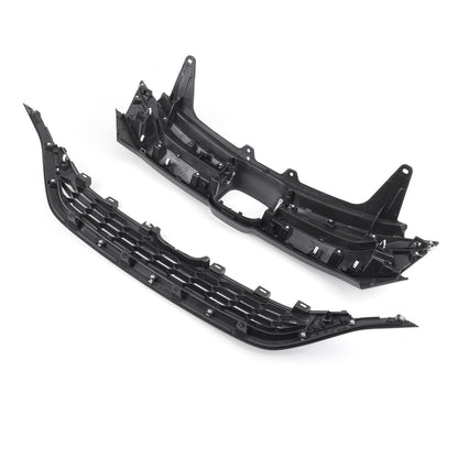 Honda 2015-2016 CRV Front Bumper Cover Grid Upper Trim + Lower Grille
