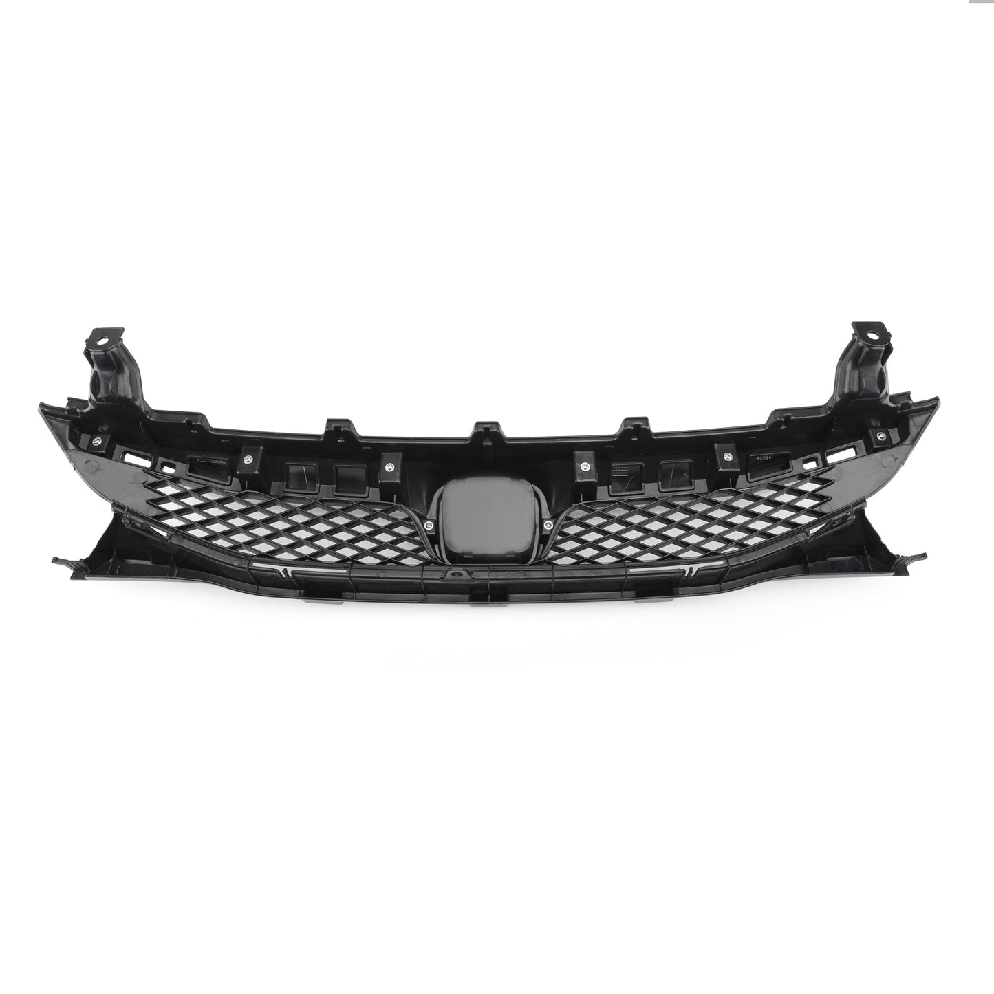 Honda 2009-2011 Civic Sedan 4 Door Front Top ABS Grille Grill Replacement