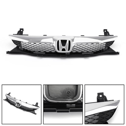 Honda 2009-2011 Civic Sedan 4 Door Front Top ABS Grille Grill Replacement