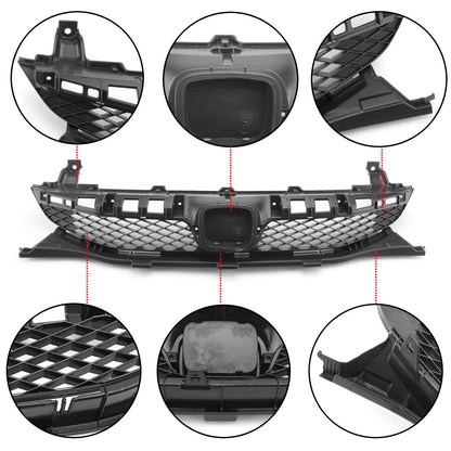 Honda 2009-2011 Civic Sedan 4 Door New Front Bumper Grille Grill Black