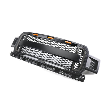 2018-2020 Ford F150 Front Grill With Amber Light Fashion Replacement Grille Generic