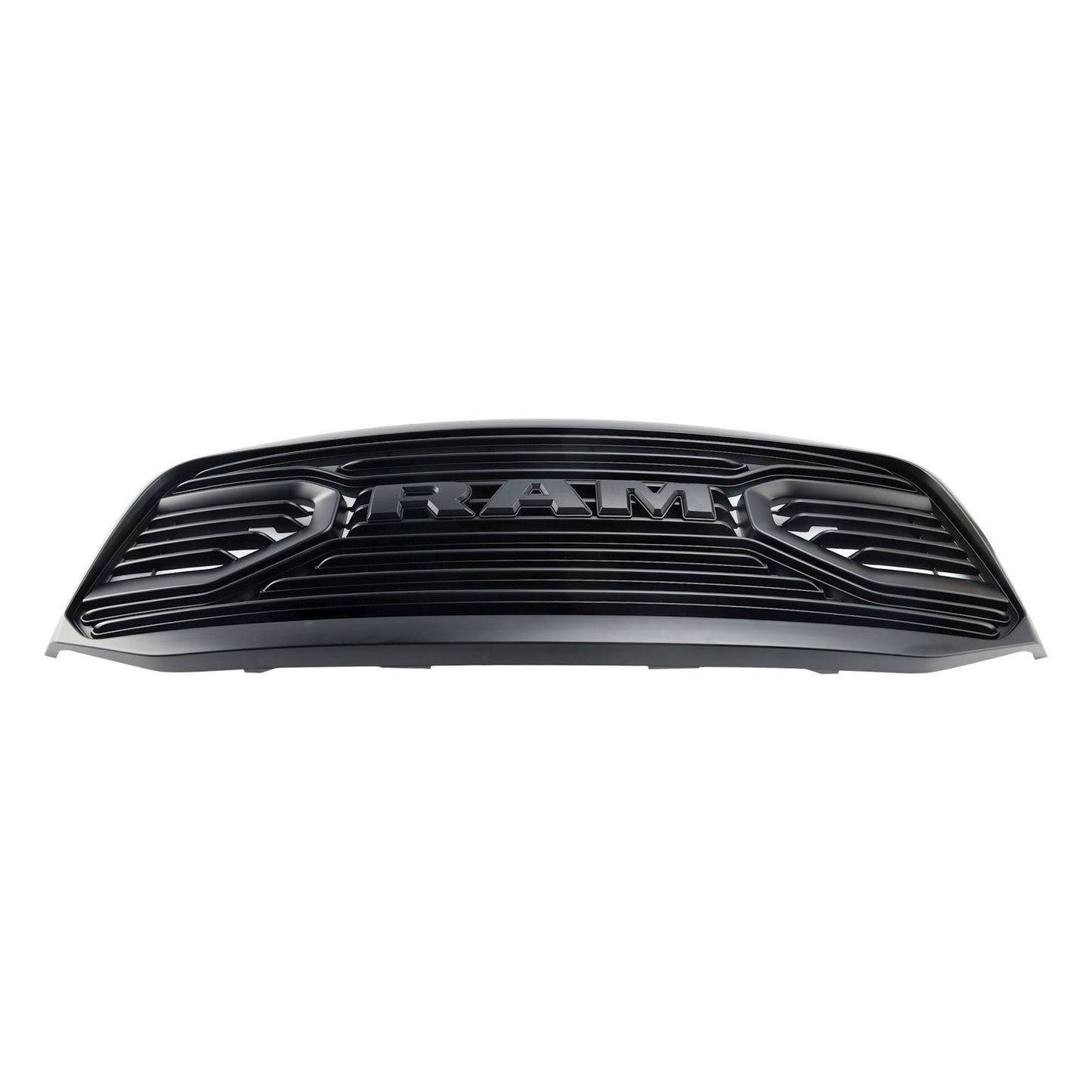 2006-2008 Dodge Ram 1500 2500 3500 Big Horn Black Grill Air Intake Radiator Bumper Front Grille W/ LED Light