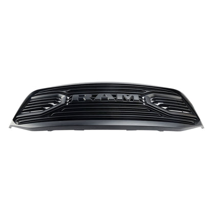2006 2007 2008 Big Horn Style Dodge Ram 1500 2500 3500 Black Grille Front Bumper Radiator Grill