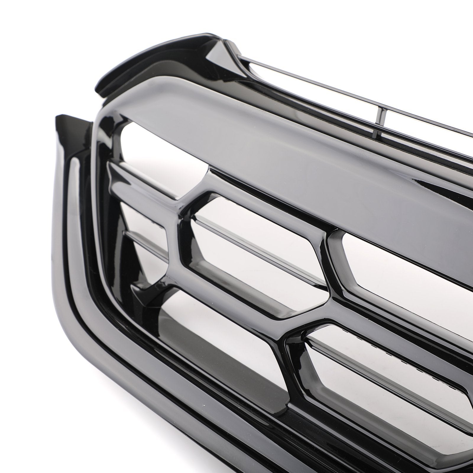 New Glossy Black Front Bumper Upper Grille Radiator For HONDA CRV 2017-2018 Generic