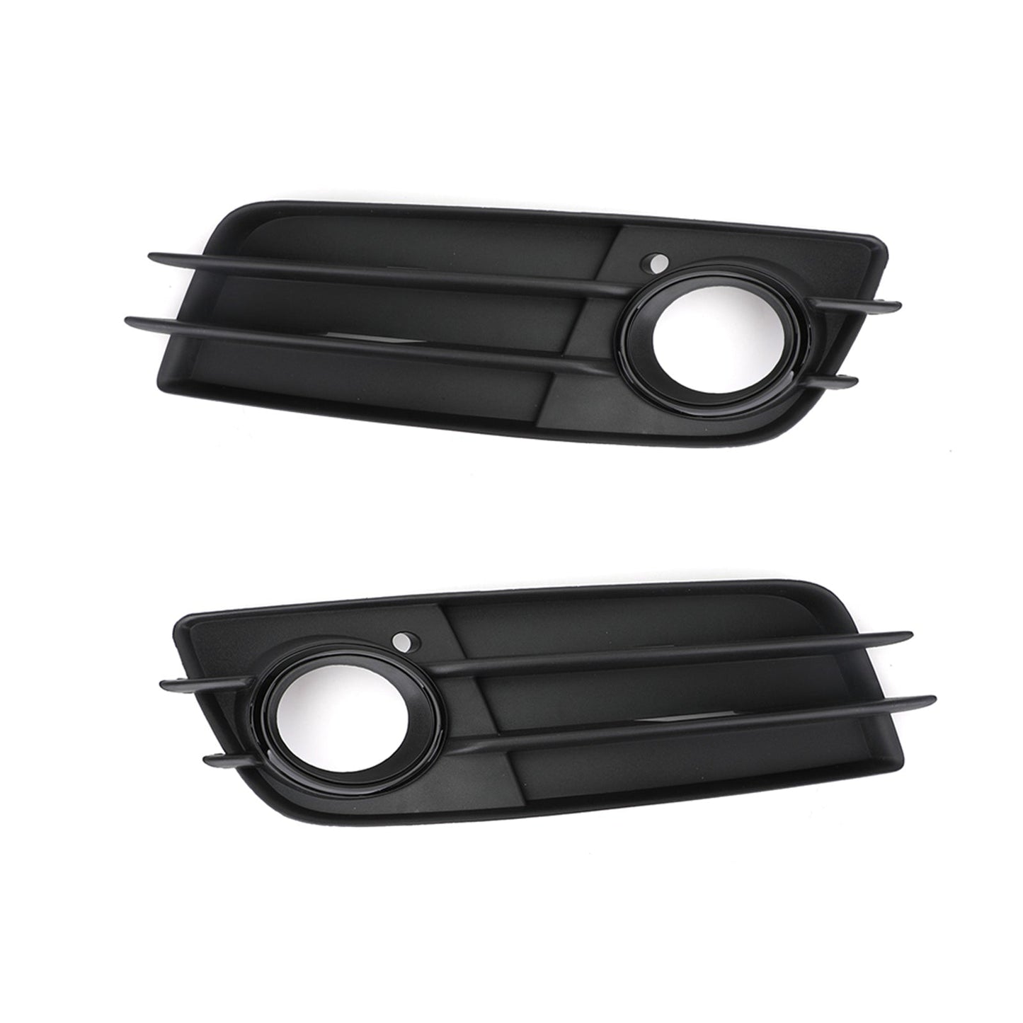 2008-2012 Audi A4 B8 S-Line / S4 Pair Car Fog Light Grill Cover Left & Right OEM / Honeycomb Style Grille