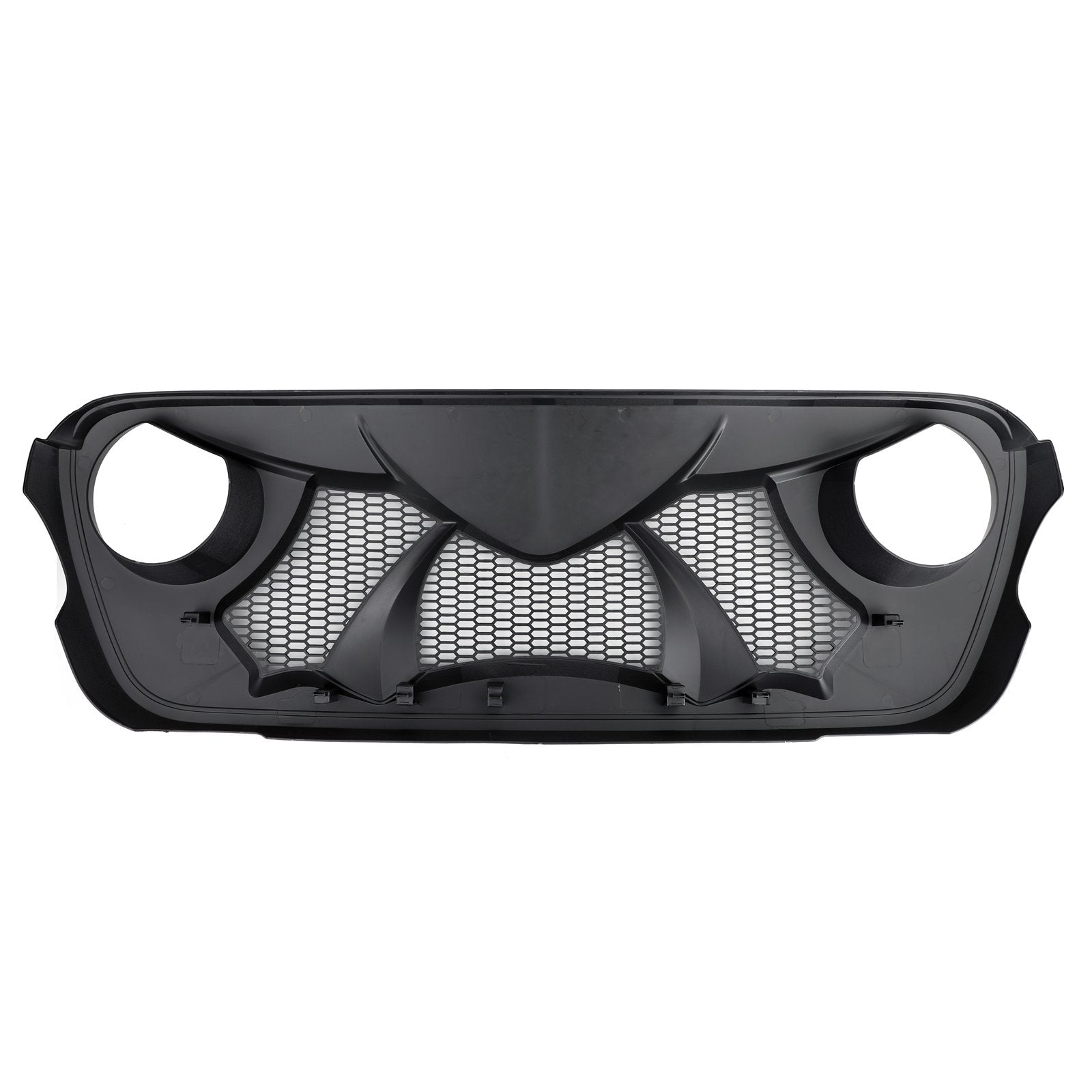 Front Bumper Grille Grill Black For Wrangler JL 2018-2019 Generic