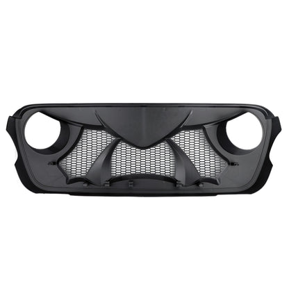 Front Bumper Grille Grill Black For Wrangler JL 2018-2019 Generic