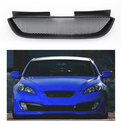 Hyundai 2009-2011 Genesis Coupe Front Hood Mesh Grille Bumper Grill Replacement