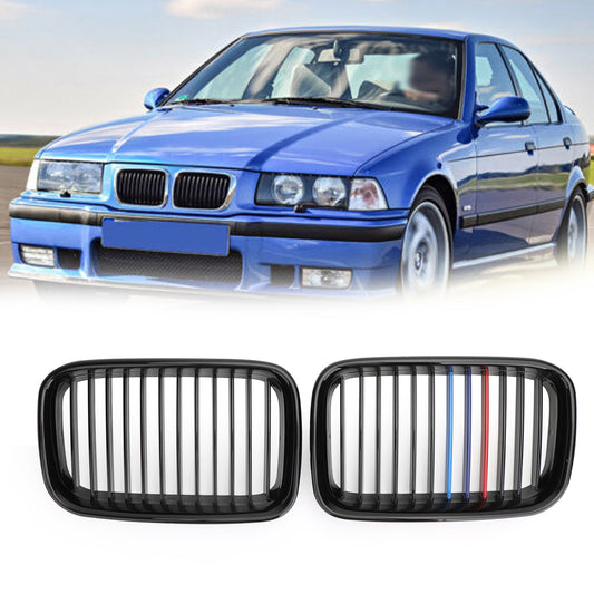 1993-1996 BMW 3-Series E36 Touring Pre-facelift Front Kidney Sport Hood Grill Grille