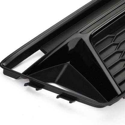 Audi 2016-2018 S4 S-Line B9 8W0807681K 8W0807682K Pair Fog Light Cover Hole Grille Grill Bezel