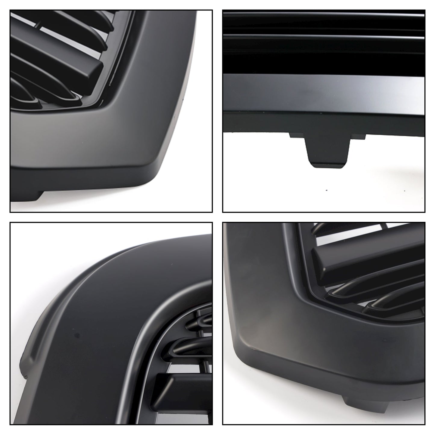 2013-2018 Dodge Ram 1500 Black Big Horn Style Front Bumper Grill Grille
