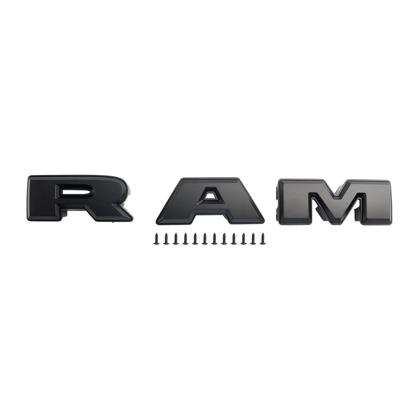 Ram 1500 2013-2018 Dodge Black Big Horn Style Front Bumper Grill
