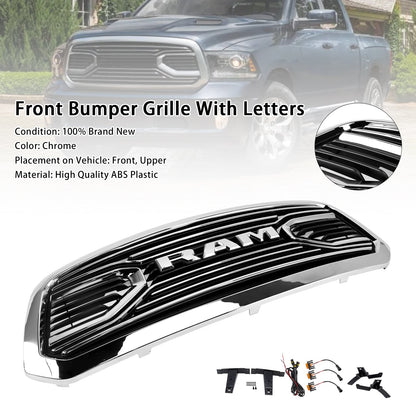 Dodge Ram 1500 2013-2018 Big Horn Style Front Bumper Grill