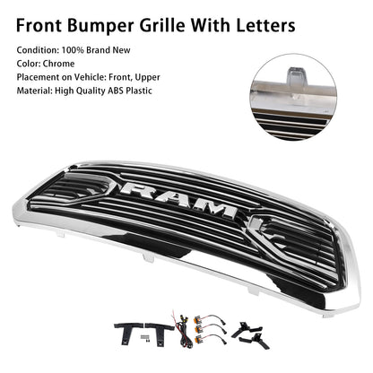 Dodge Ram 1500 2013-2018 Big Horn Style Front Bumper Grill
