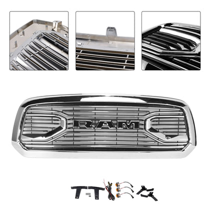 Dodge Ram 1500 2013-2018 Big Horn Style Front Bumper Grill