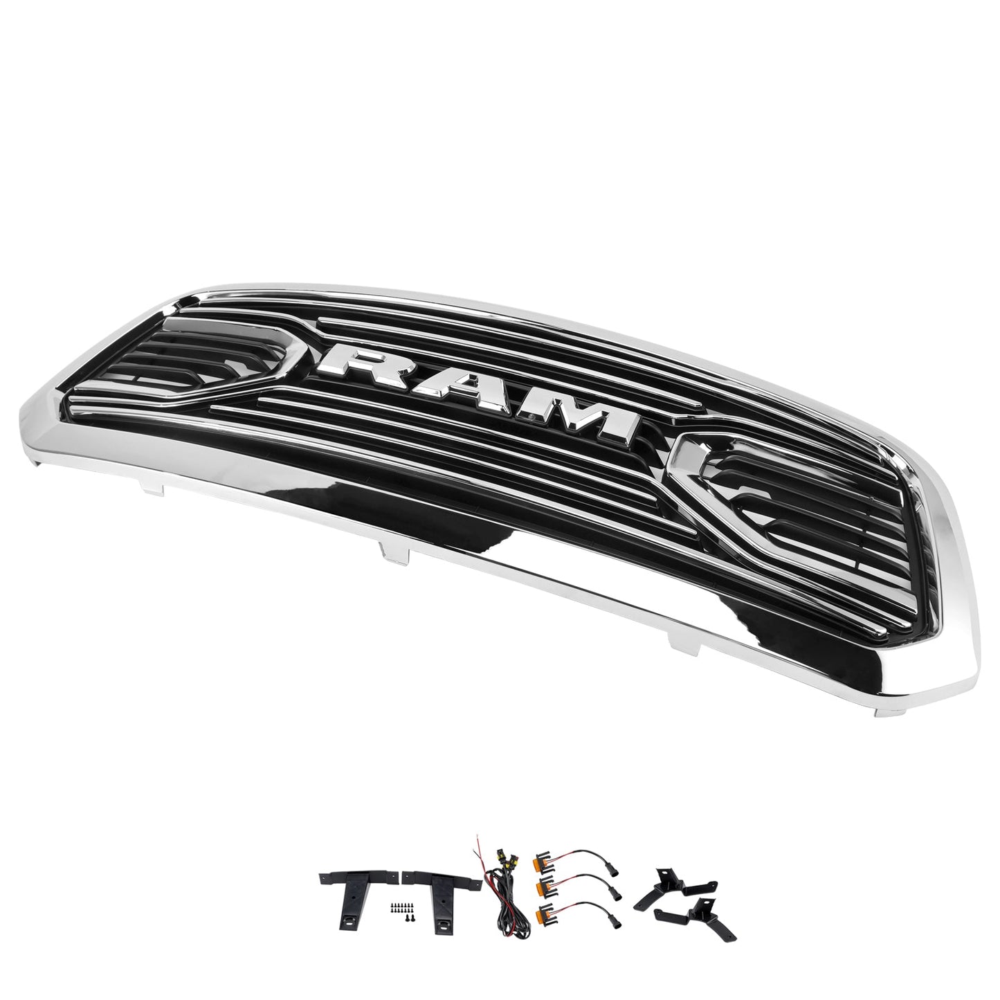 Dodge Ram 1500 2013-2018 Big Horn Style Front Bumper Grill