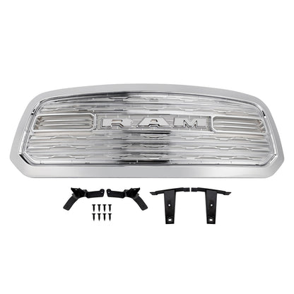 2013-2018 Ram 1500 Dodge LTD Style Chrome Front Bumper Grill