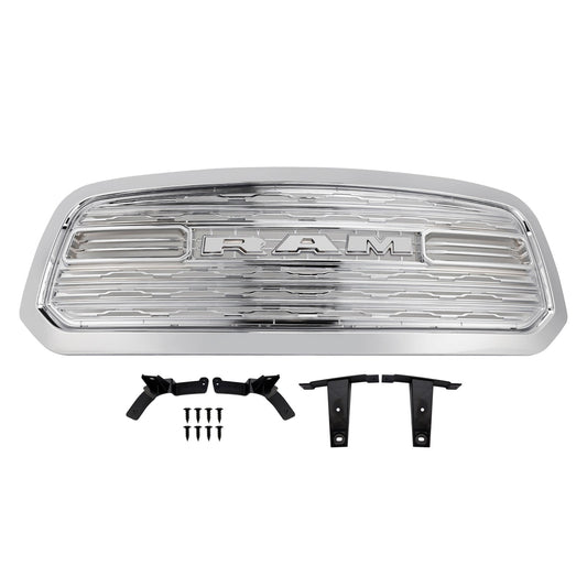 2013-2018 Ram 1500 Dodge LTD Style Chrome Front Bumper Grill