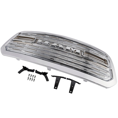 2013-2018 Ram 1500 Dodge LTD Style Chrome Front Bumper Grill