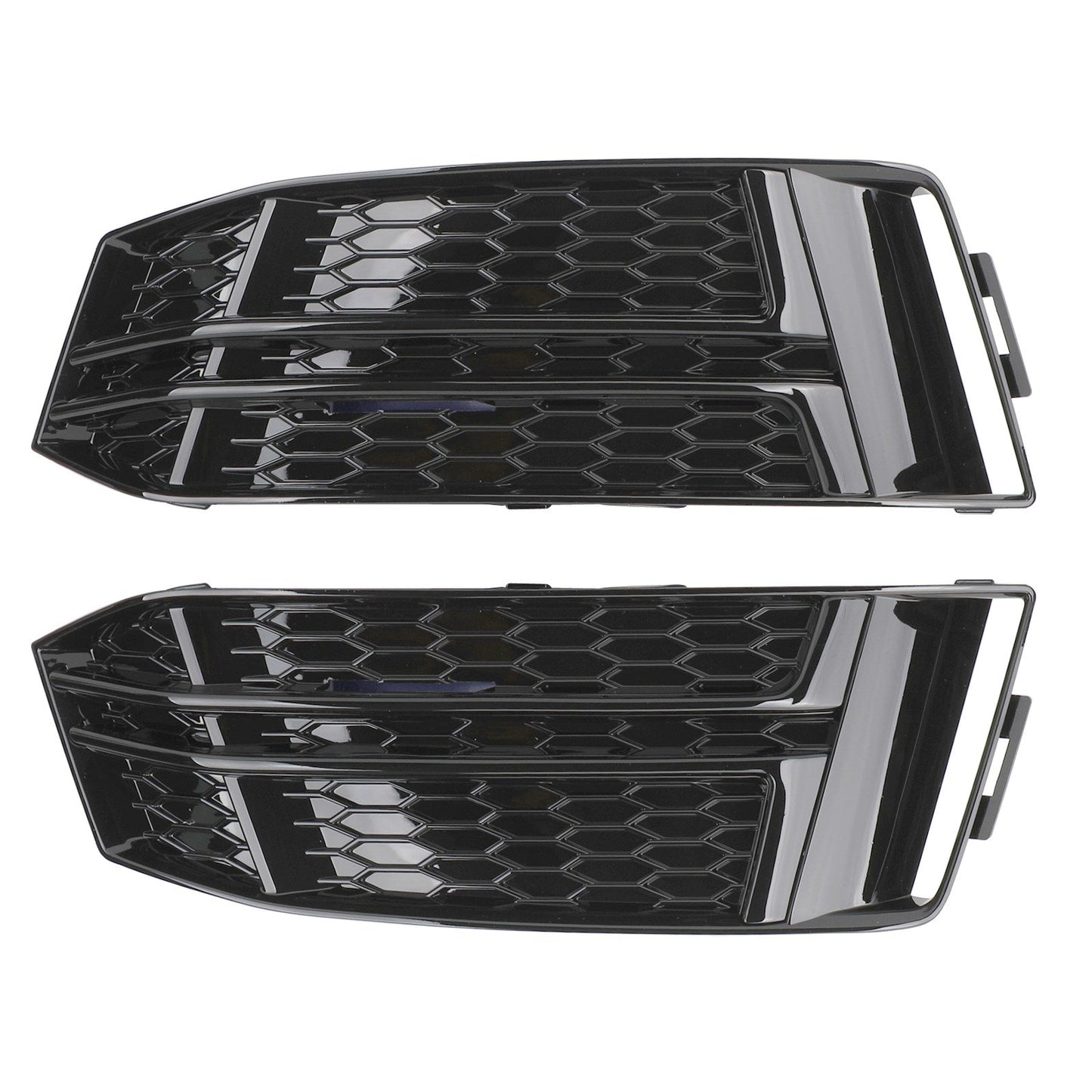 2016-2018 Audi S4/A4 B9 S-Line 8W0807681F 8W0807682F Pair Front Fog Light Cover Bumper Grill Generic