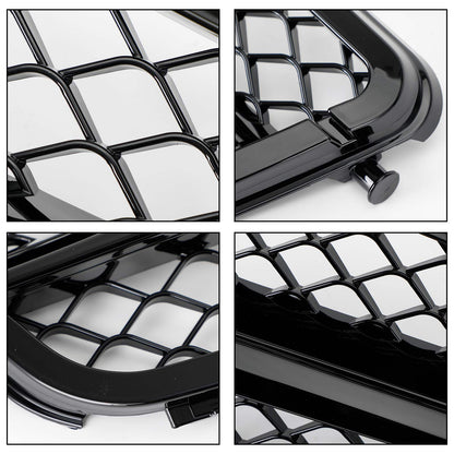 2008-2014 Benz C-Class W204 C300 C350 Front Bumper Grille Grill w/LED