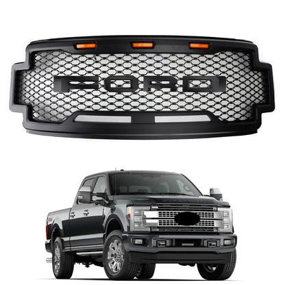 2017-2019 F250 F350 F450 Super Duty Raptor Style Ford Grille Fashion Grill Generic