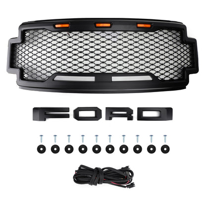 2017-2019 F250 F350 F450 Super Duty Raptor Style Ford Grille Fashion Grill Generic