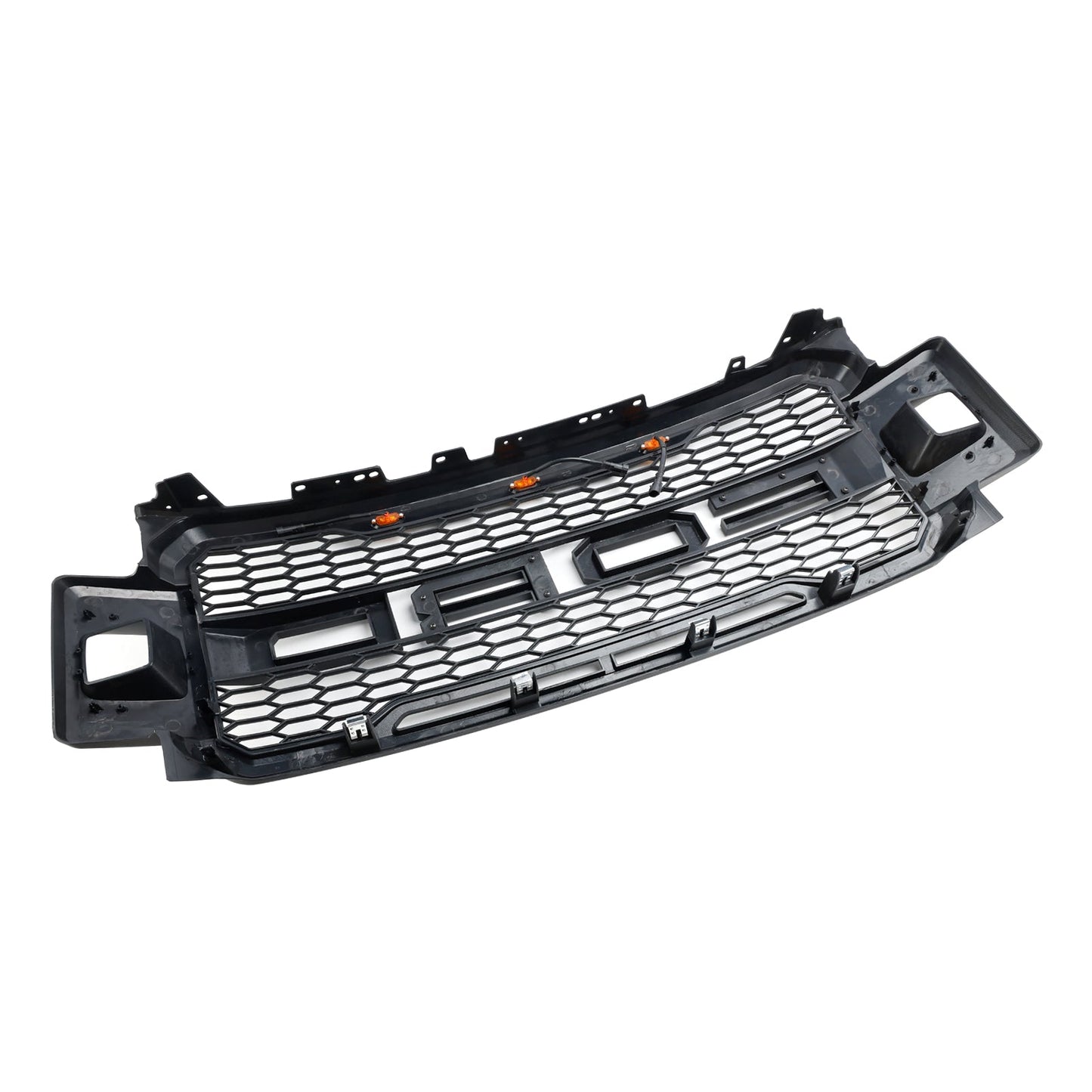 2017-2019 Ford F250 F350 F450 Raptor Style Front Bumper Grill with LED Light Generic