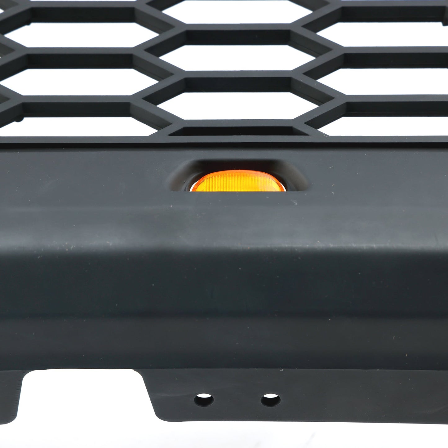 Ford F250 F350 F450 F550 | 2017-2019 | Raptor Style Front Grill| Matte Black | Upper Bumper Replacement Grille With LED + Letter
