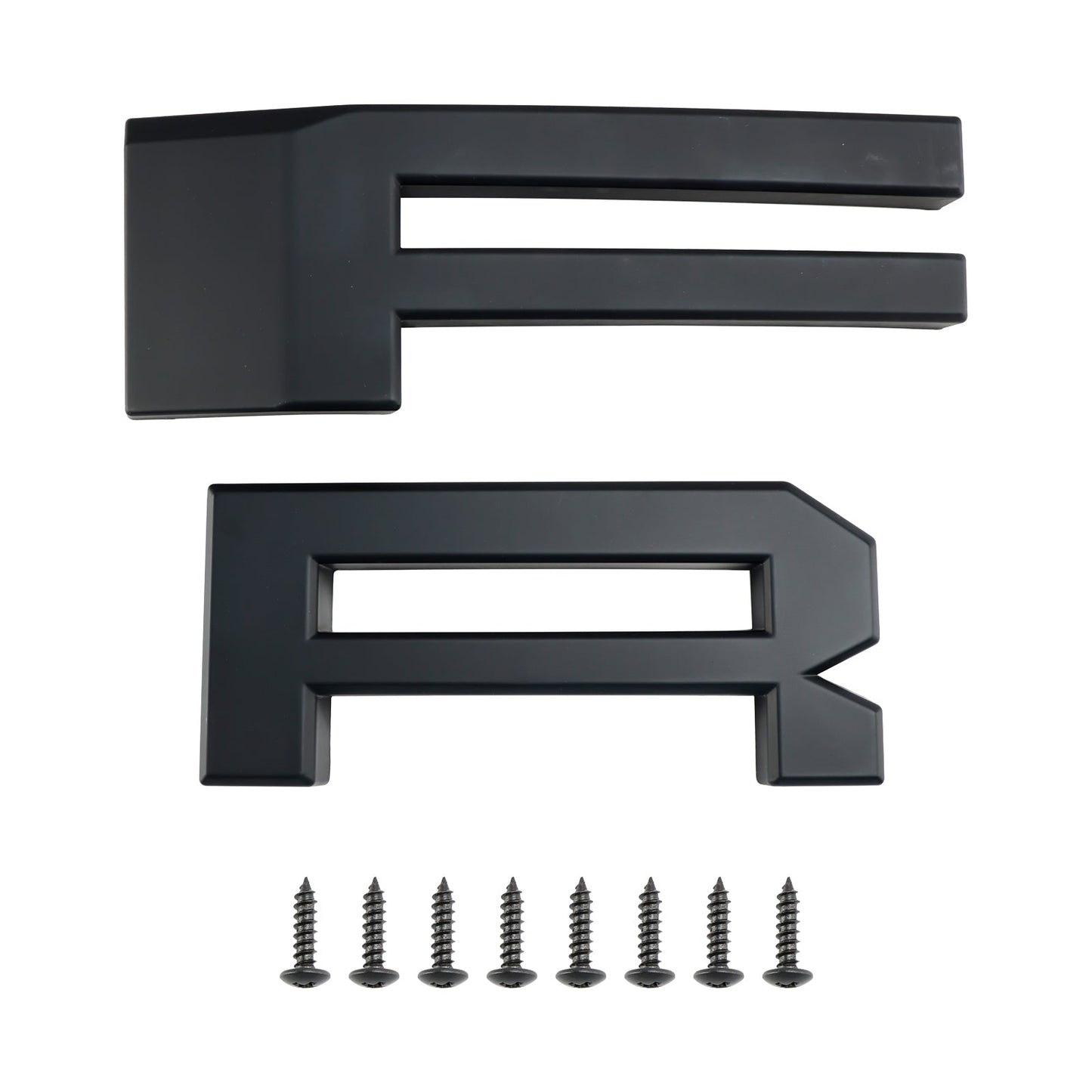 Ford F250 F350 F450 F550 | 2017-2019 | Raptor Style Front Grill| Matte Black | Upper Bumper Replacement Grille With LED + Letter