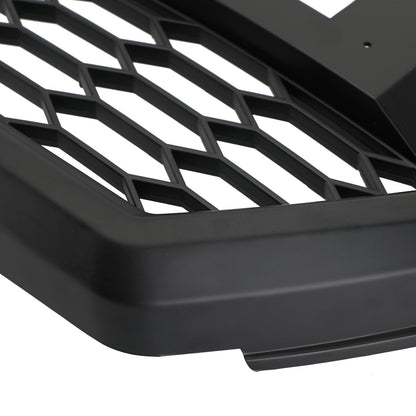 2004-2008 Ford F150 Raptor Style Grill Matte Black Front Bumper Replacement Grille W/ LED