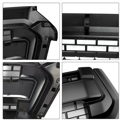 2014-2018 Toyota Tundra TRD PRO Style Honeycomb Grill Replacement Matt Black Grille