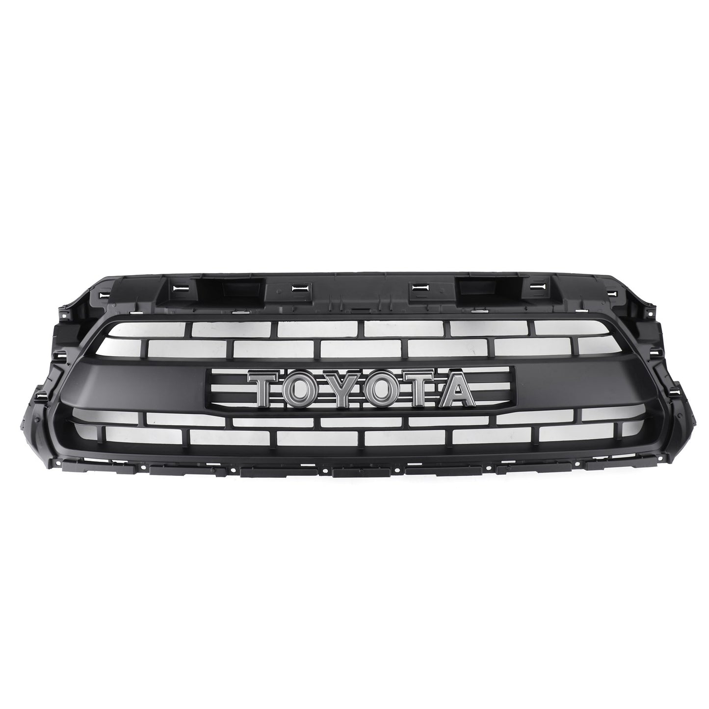 Toyota 2012 2013 2014 2015 Tacoma Front Grille TRD PRO Style Mesh Matte Black Grill W/ LED Light