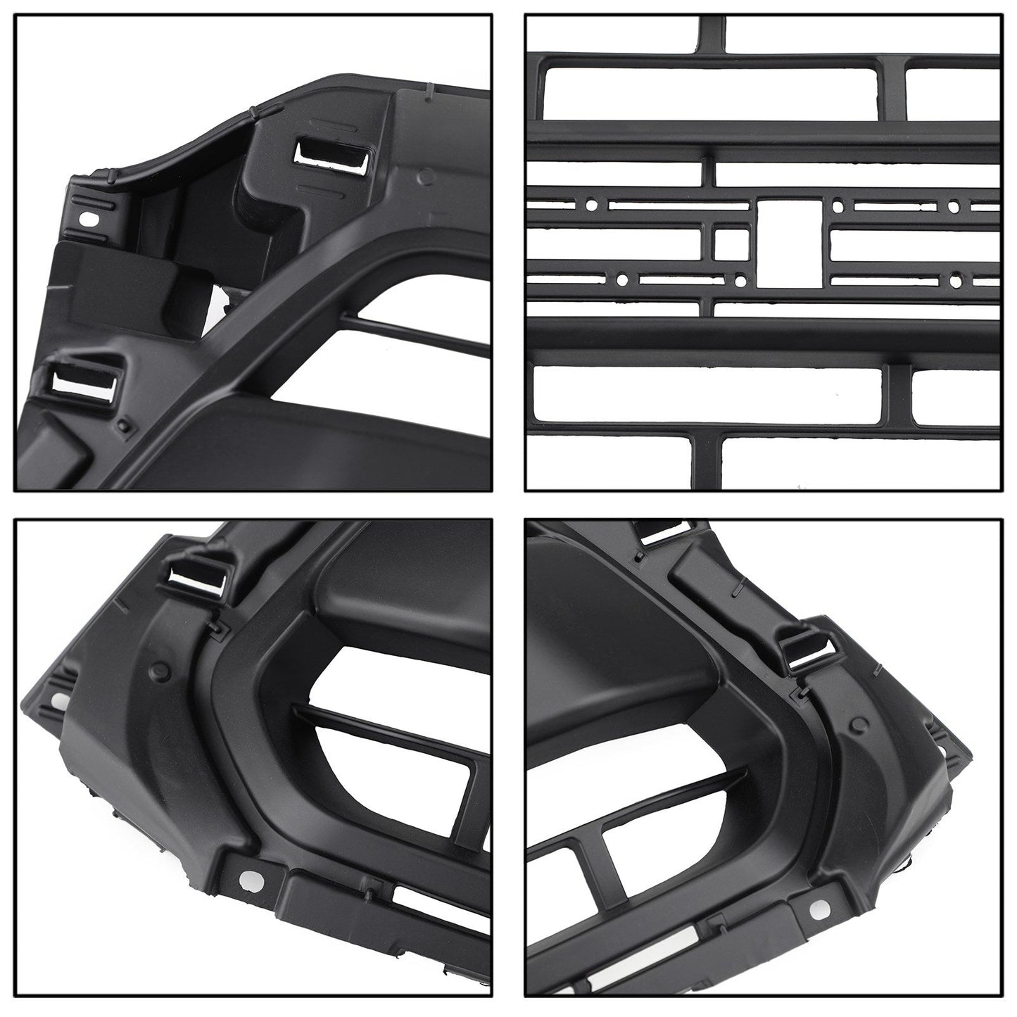 2012-2015 | Toyota Tacoma | Trd Pro Style Grill| Matte Black | Upper Bumper Mesh Black Grille W/ LED & Letter