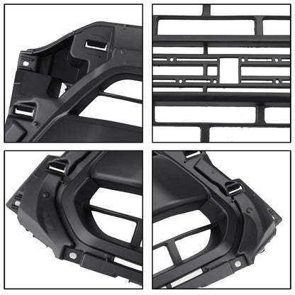 2012-2015 | Toyota Tacoma | Trd Pro Style Grill| Matte Black | Upper Bumper Mesh Black Grille W/ LED & Letter