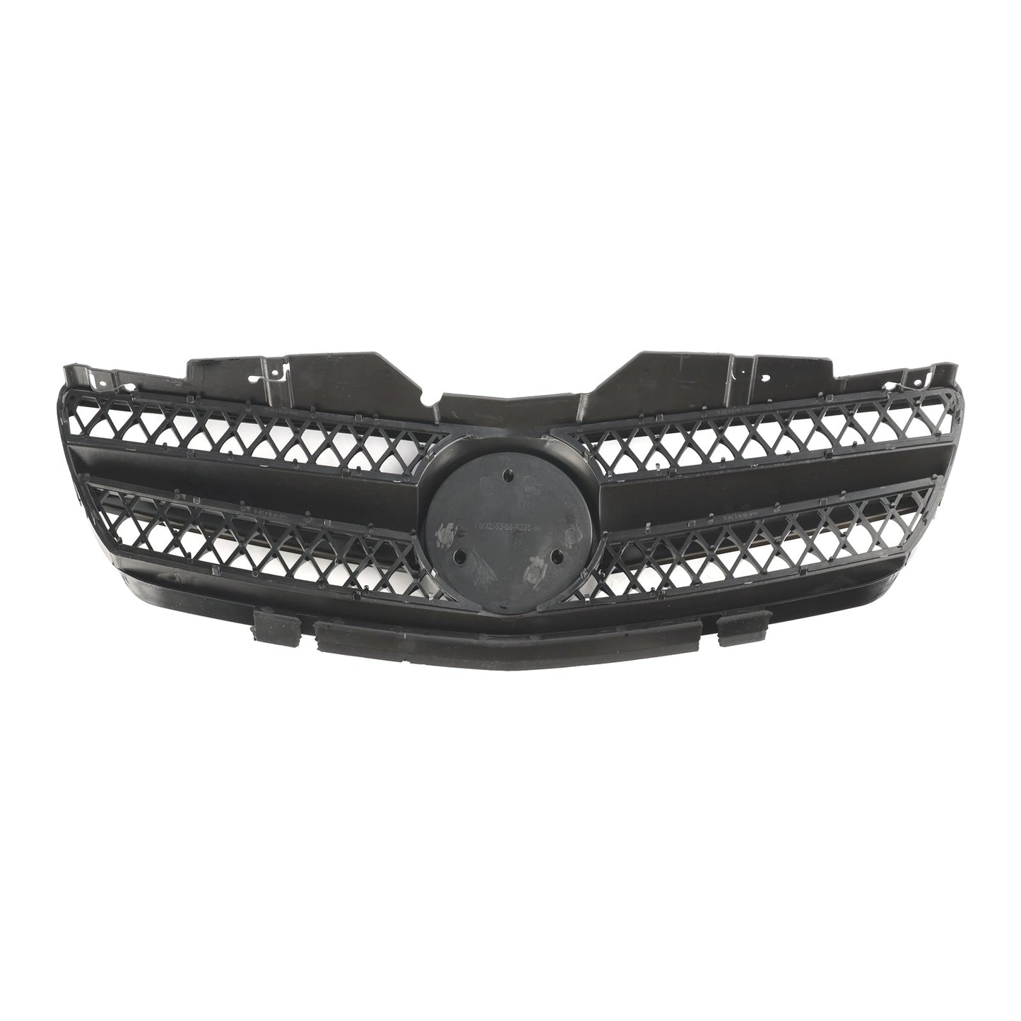 2002-2006 Mercedes Benz R230 SL Class SL350/500/600/SL55/65 1 Fin Star Grill black Chrome Grille