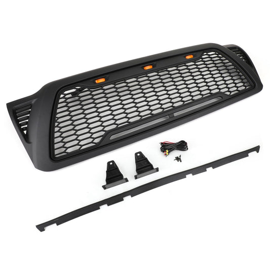 Toyota 2005-2011 Tacoma Front Grille With LED lights Bumper Hood Mesh Grill