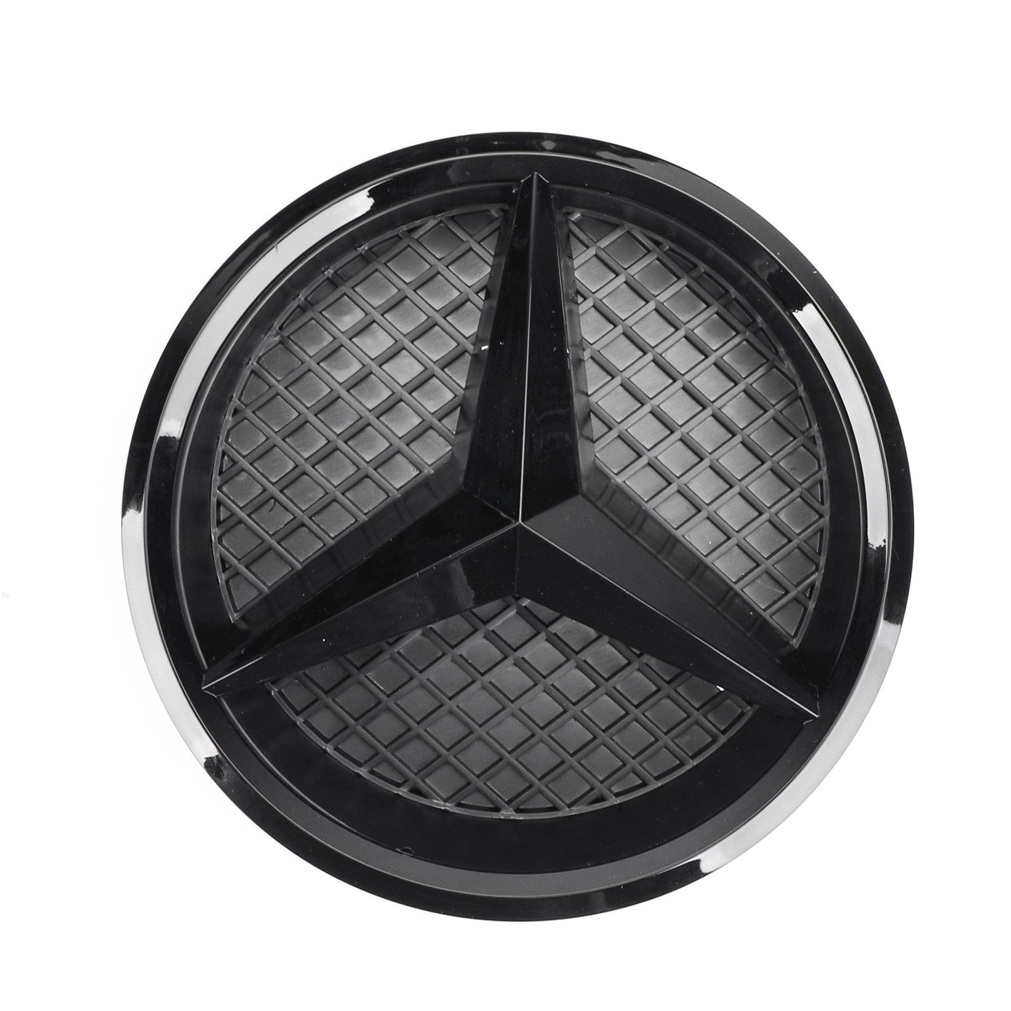 2015 2016 2017 2018 Mercedes Benz C-Class W205 C205 GT Style Grille Front Bumper Glossy Black Grill