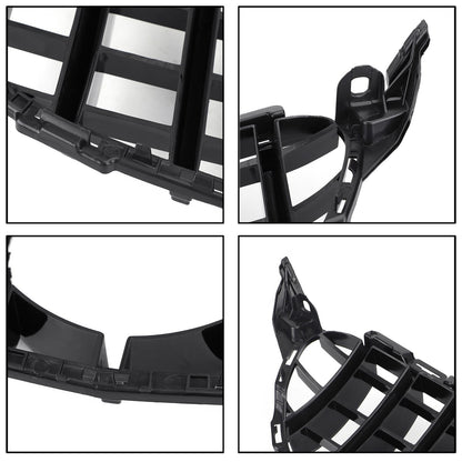 2015-2018 Mercedes Benz C-Class W205 C205 A205 C200/250/300/350/C43 GTR Style Front Bumper Grill Replacement Black Grille