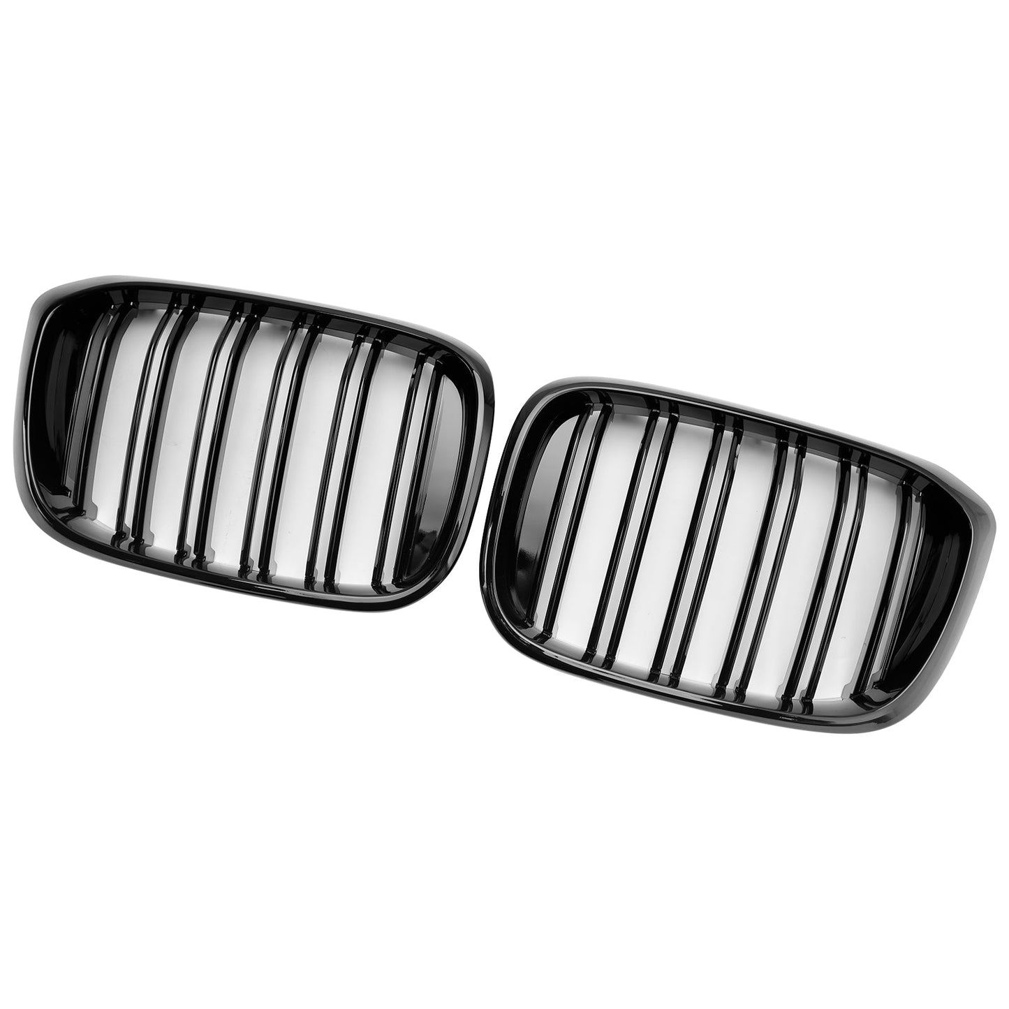 2018-2021 BMW X4 G02 X3 G01 G08 Gloss Black Front Kidney Grille Mesh Grill