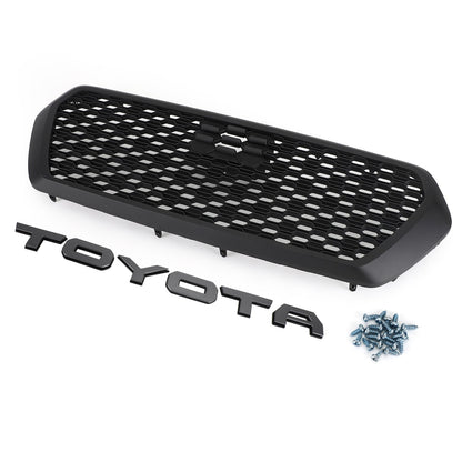 2016-2023 Toyota Tacoma TRD PRO Front Bumper Hood Grill Replacement Matte Black Grill