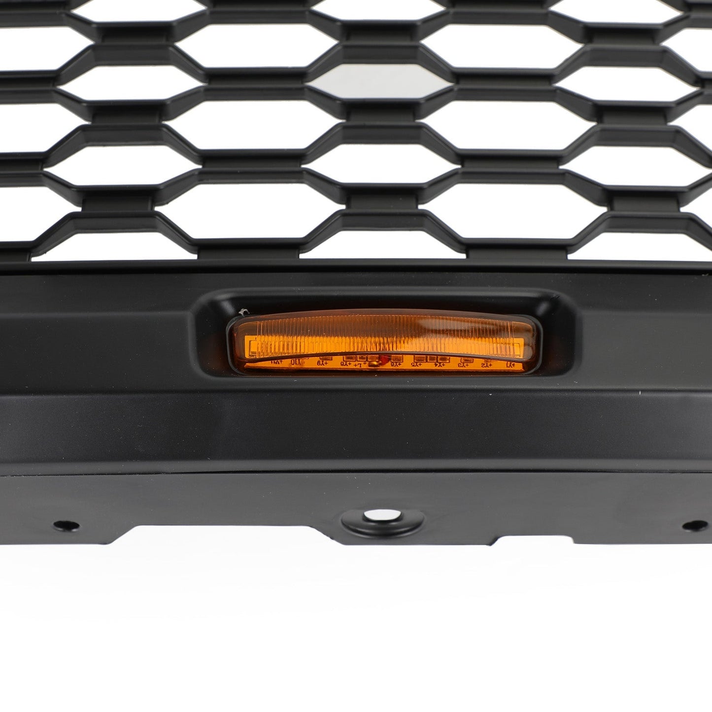 2021-2023 Ford F150 Raptor Style Grille Front Bumper Black Grill W/ LED & Camera Hole