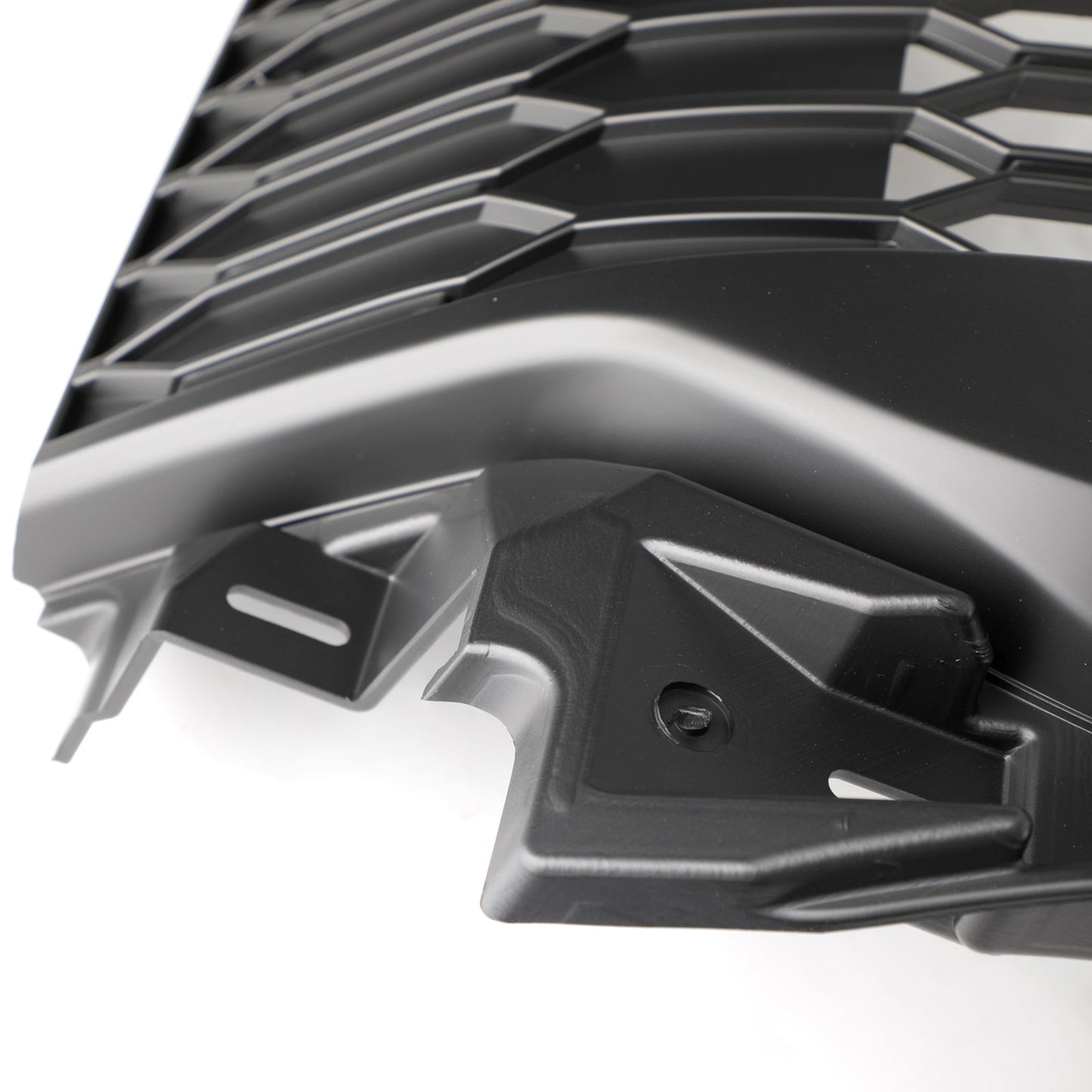 Ford F150 2021 2022 2023 Raptor Style Grill Front Bumper Honeycomb Matte Black Grille With LED Light