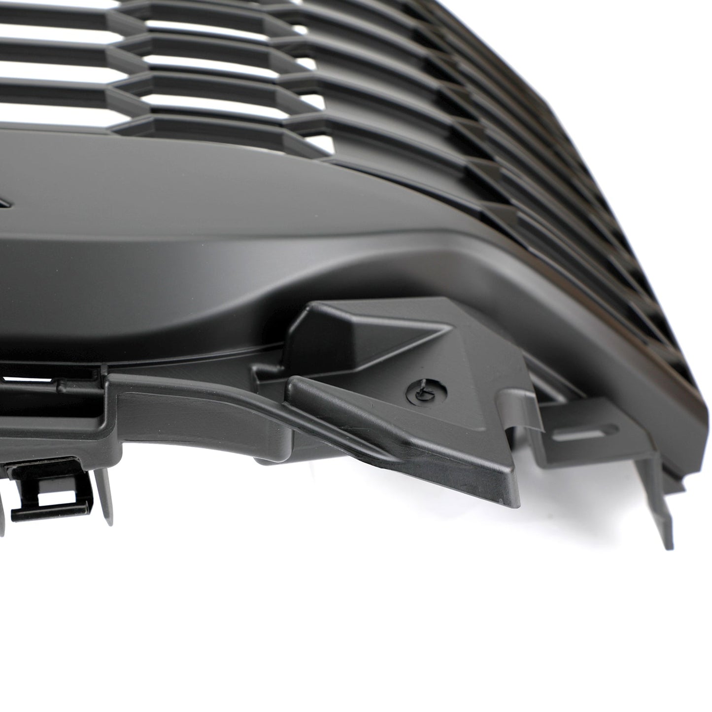 Ford F150 2021 2022 2023 Raptor Style Grill Front Bumper Honeycomb Matte Black Grille With LED Light