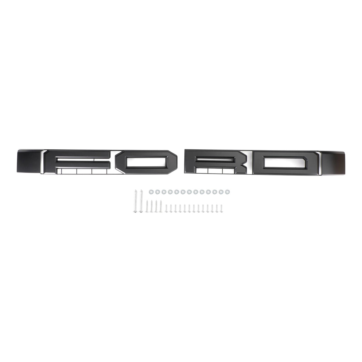 F150 2021-2023 Ford Raptor Style Replacement Front Bumper Grille Grill W/ LED Generic