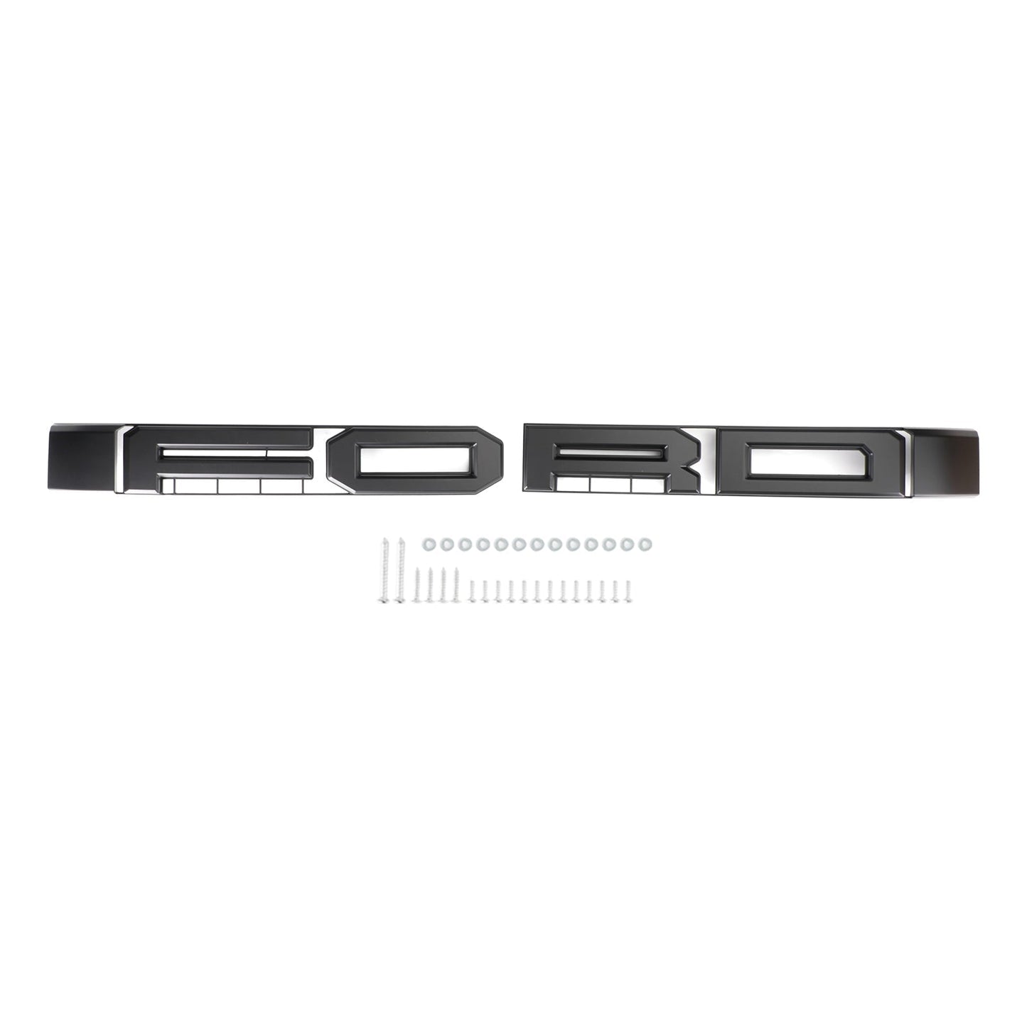 Ford F150 2021 2022 2023 Raptor Style Grill Front Bumper Honeycomb Matte Black Grille With LED Light