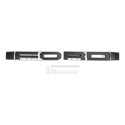 2021-2023 Ford F150 Raptor Style Replacement Front Bumper Grille Grill W/ LED Generic