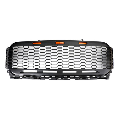 F150 2021-2023 Ford Raptor Style Replacement Front Bumper Grille Grill W/ LED Generic